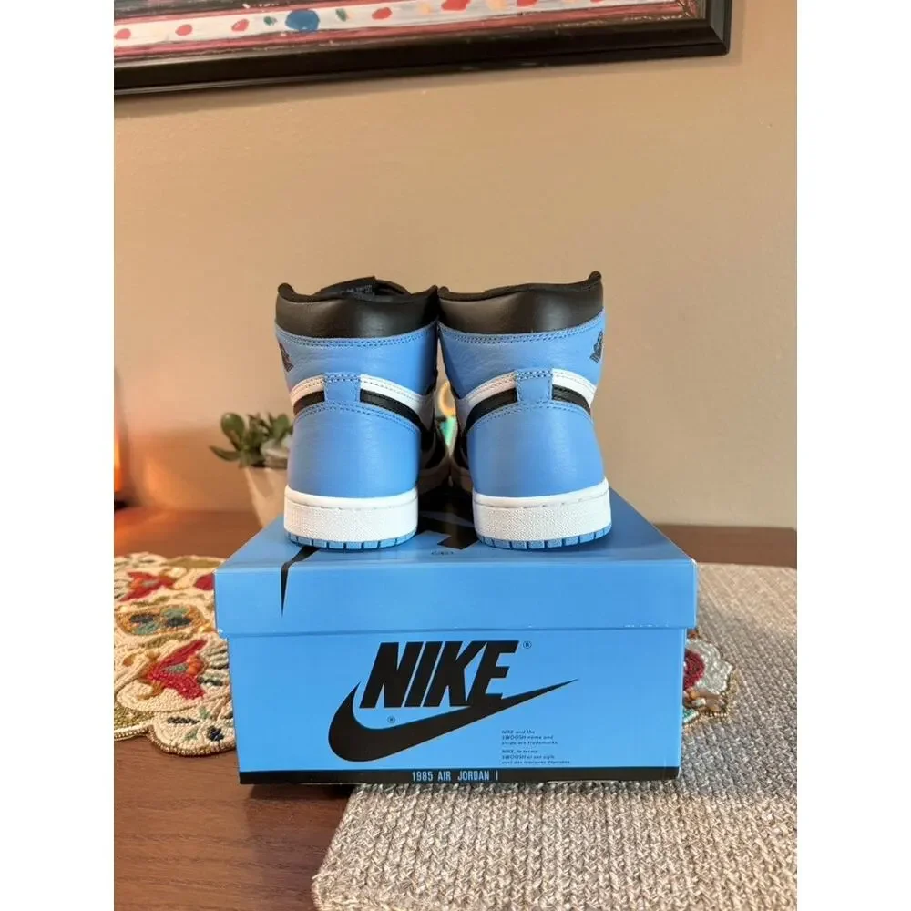 Jordan 1 Retro High OG UNC Toe University Blue Black White Reimagined DZ5485 400